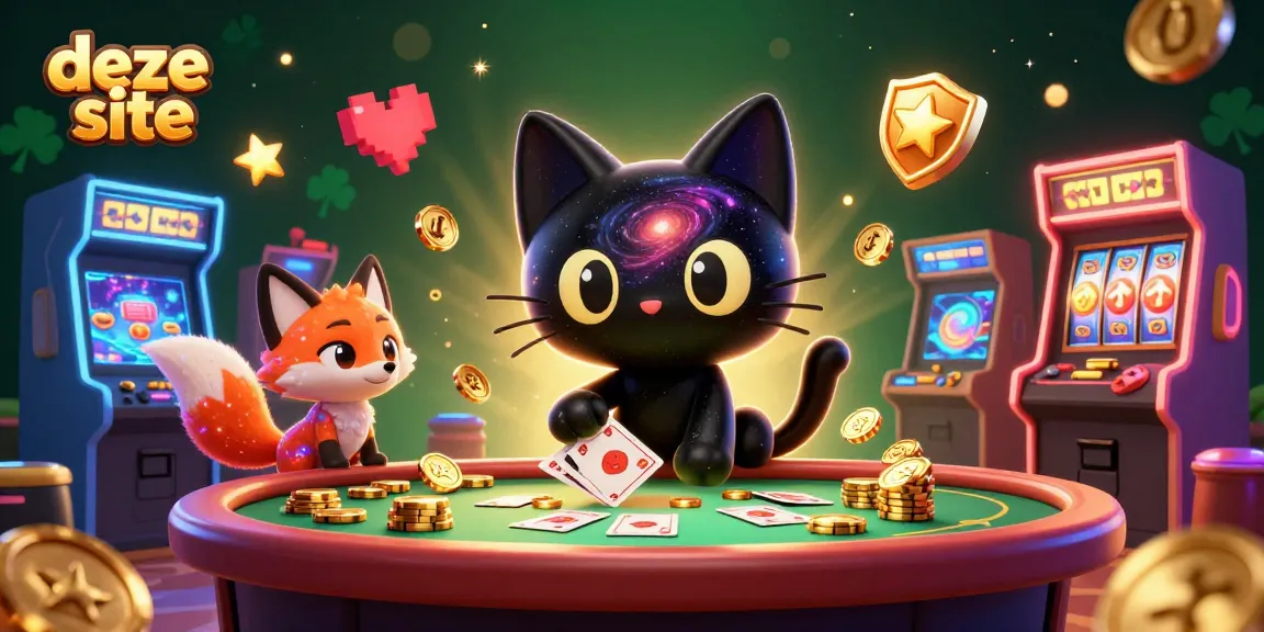 Engage with vibrant casino fun on deze site featuring colorful characters and cosmic gaming elements.