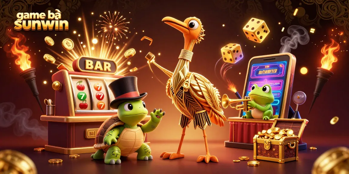 Experience the thrill of game bài sunwin with vibrant characters and explosive jackpot action!